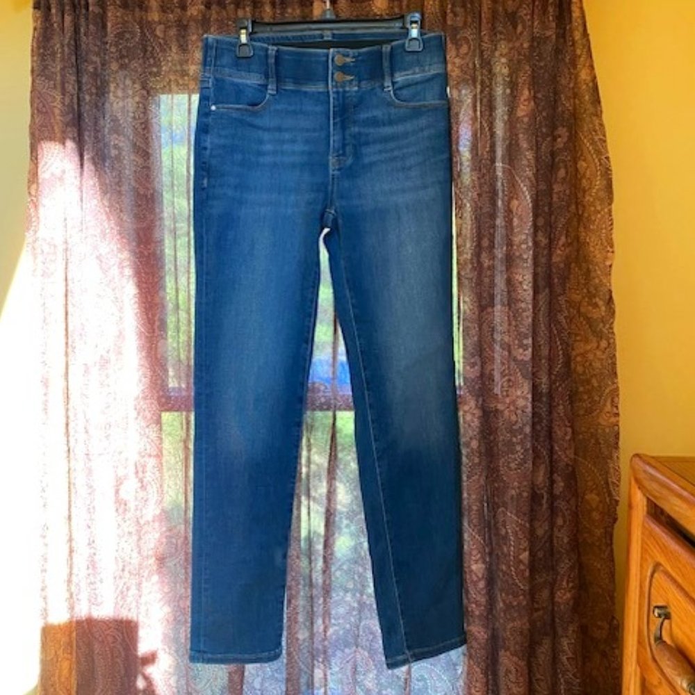 Nine West Tummy-Control Straight Leg Size 8 Women's Jeans